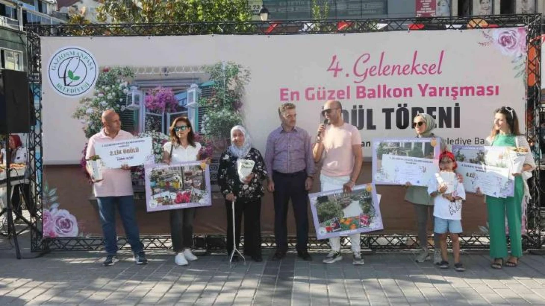 Gaziosmanpaşa 'En Güzel Balkon'unu seçti