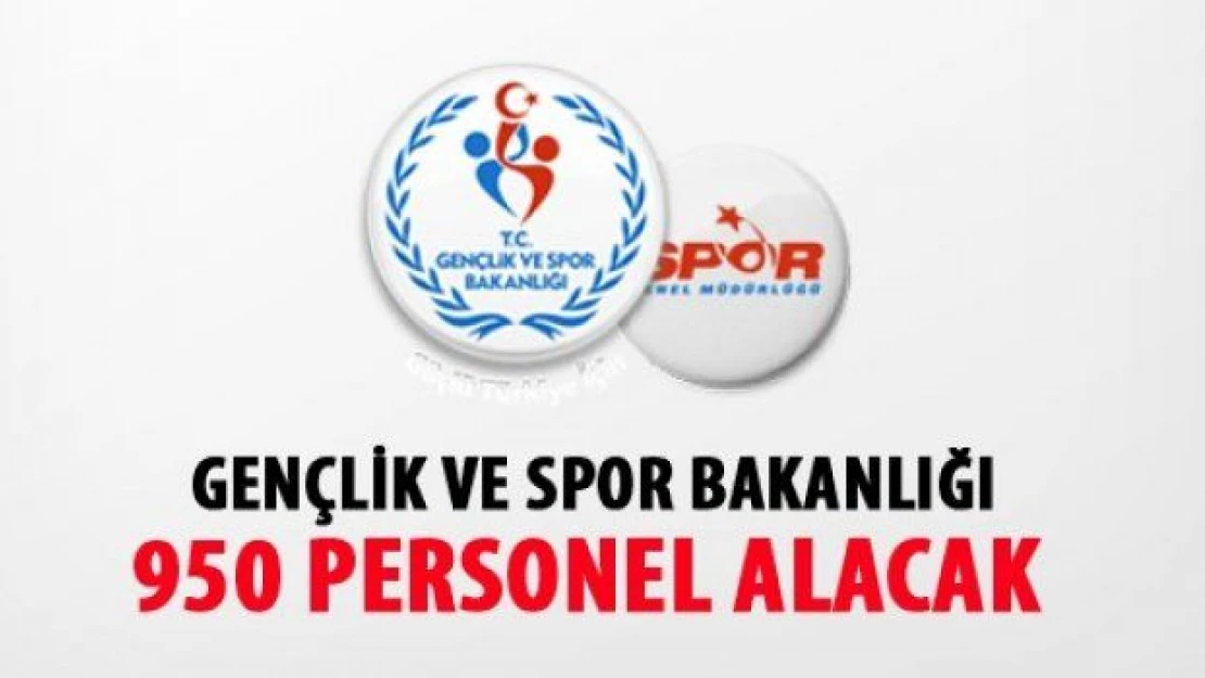 Gençlik ve Spor Bakanlığı sözleşmeli personel alım ilanı