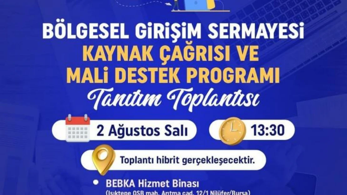 Girişimciliğe BEBKA'dan 100 milyon TL destek