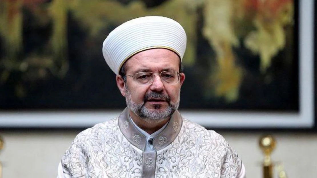 Görmez: Ümmetin çocuklarını ateşe düşmekten korumalıyız