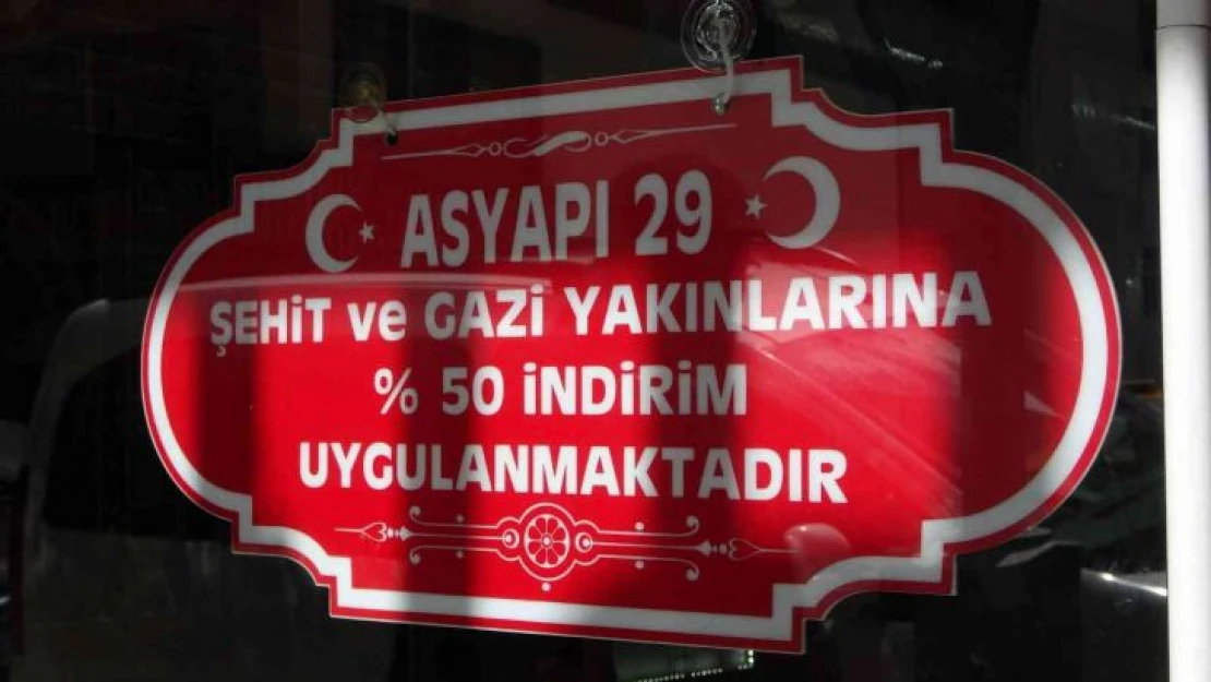 Gümüşhaneli esnaftan tüm Türkiye'ye 'şehit yakınlarına indirim uygulayın' çağrısı