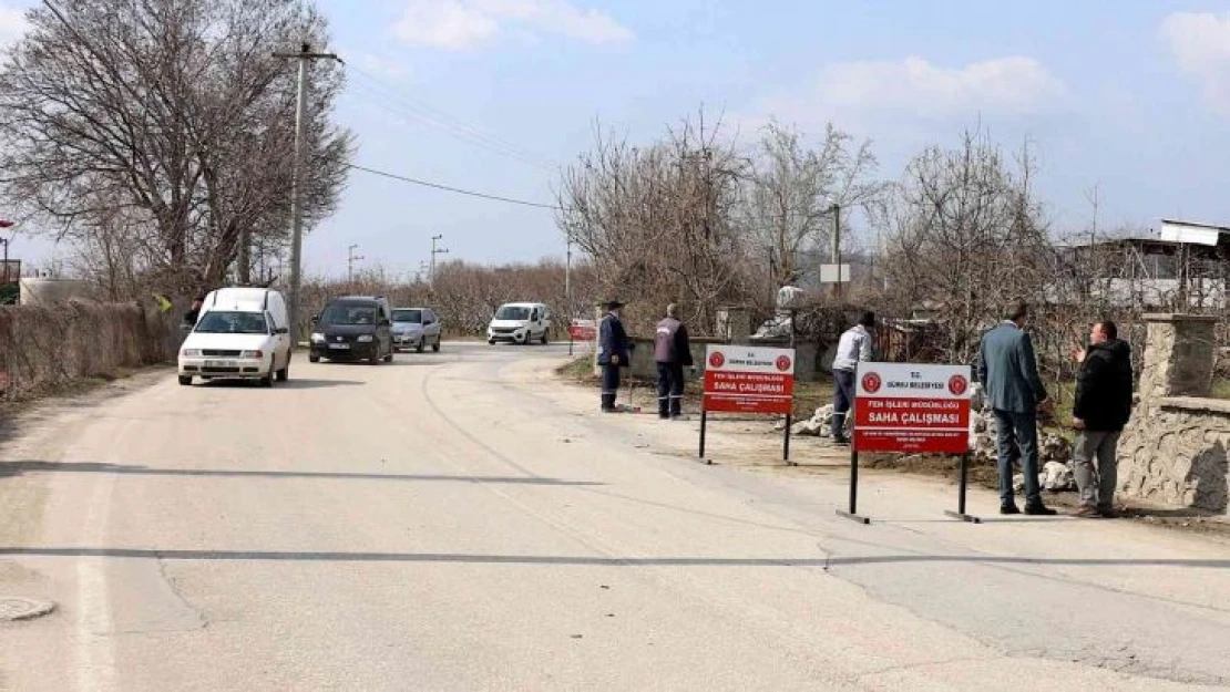 Gürsu'nun hastane yoluna çağdaş kimlik