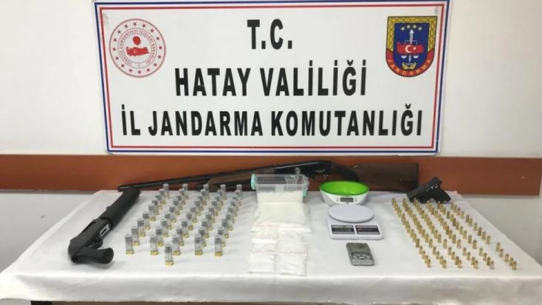 Hatay'da uyuşturucu operasyonunda 2 kişi tutuklandı