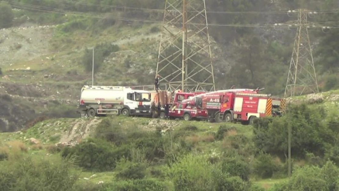 Hatay'daki orman yangını kısmen kontrol altına alındı