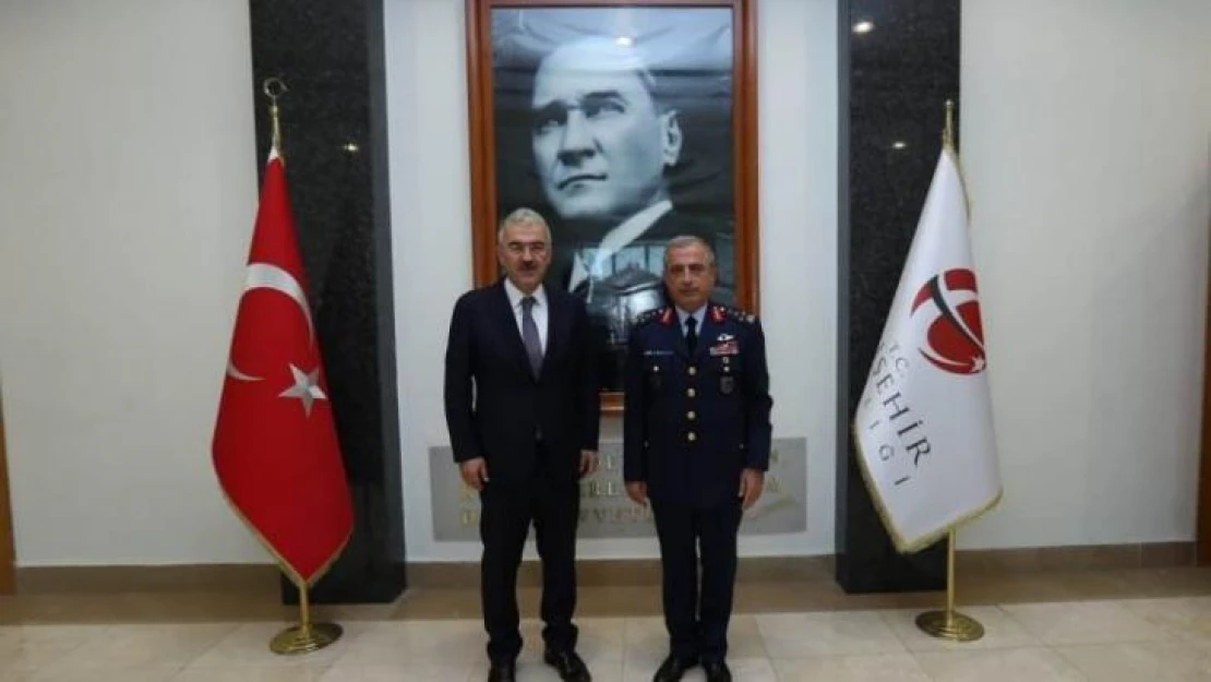 Hava Kuvvetleri Komutanı Orgeneral Gülan'dan Vali Ayyıldız'a veda ziyareti