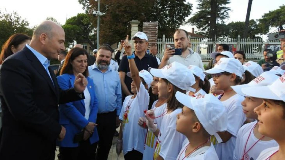 İçişleri Bakanı Soylu, 'Yayalar Kırmızı Çizgimizdir' etkinliğine katıldı