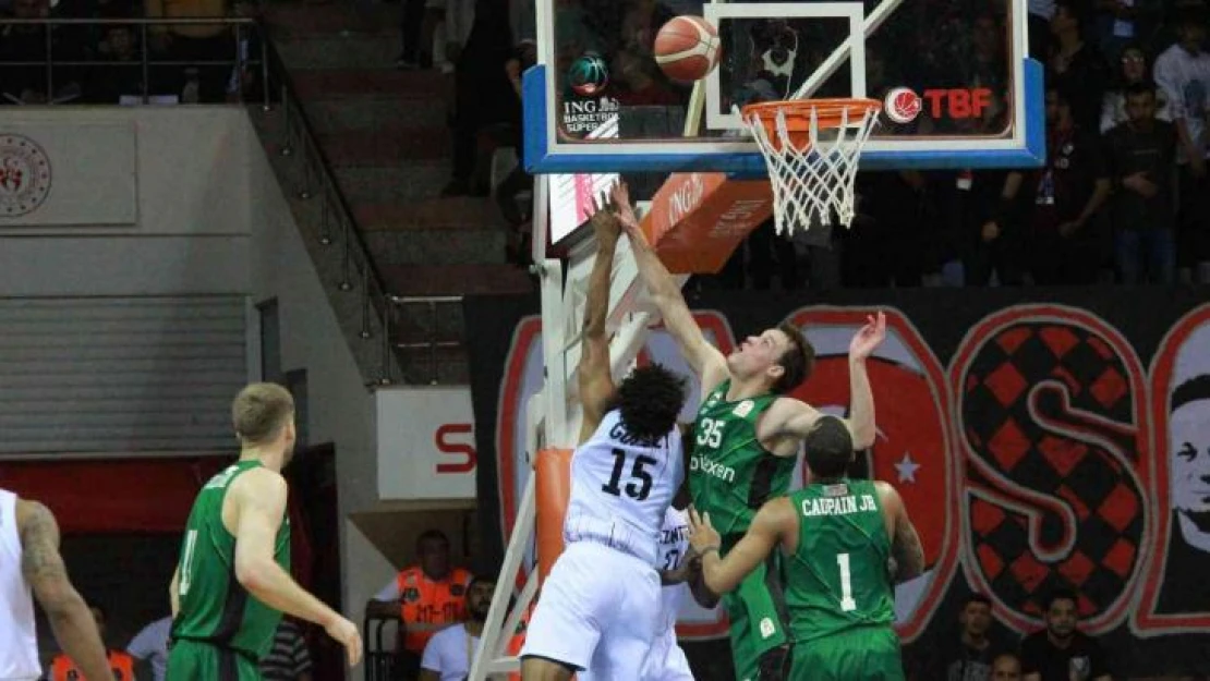 ING Basketbol Süper Ligi Play-Off: Gaziantep Basketbol: 82 - Darüşşafaka: 85