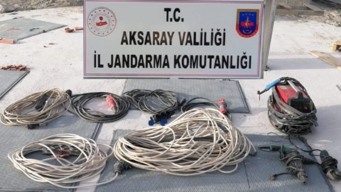 İnşaattan hırsızlık şüphelileri JASAT dedektiflerinden kaçamadı