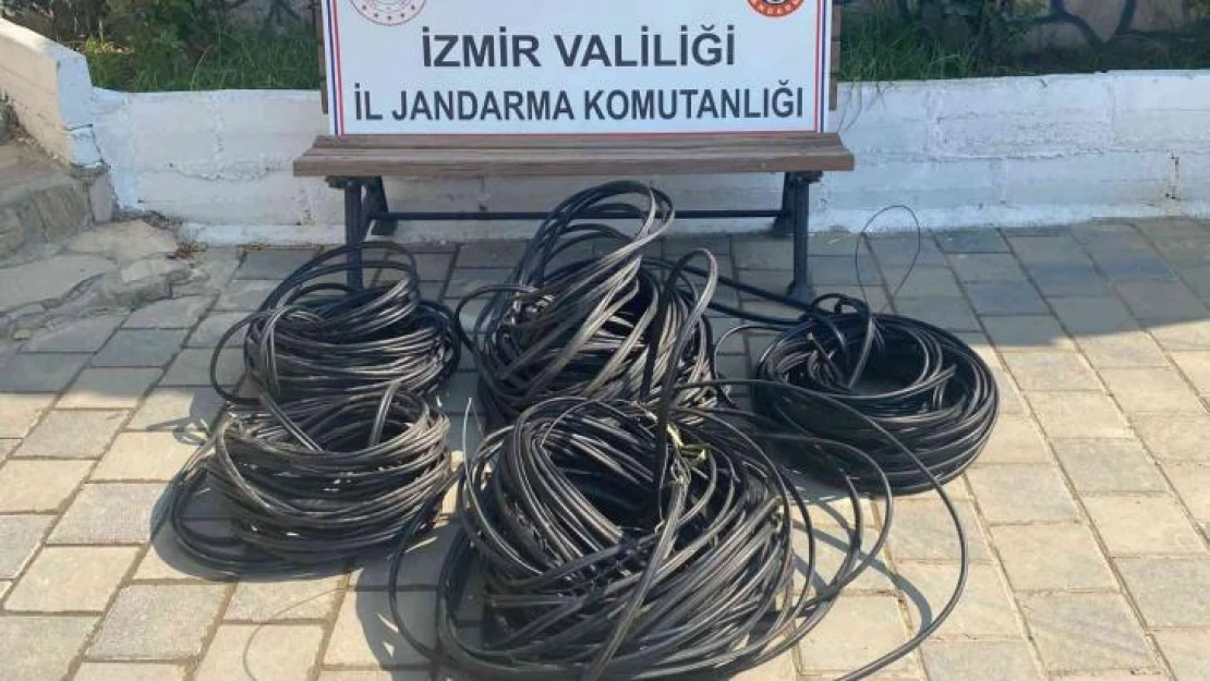 İnternet kablolarını çalan hırsız tutuklandı