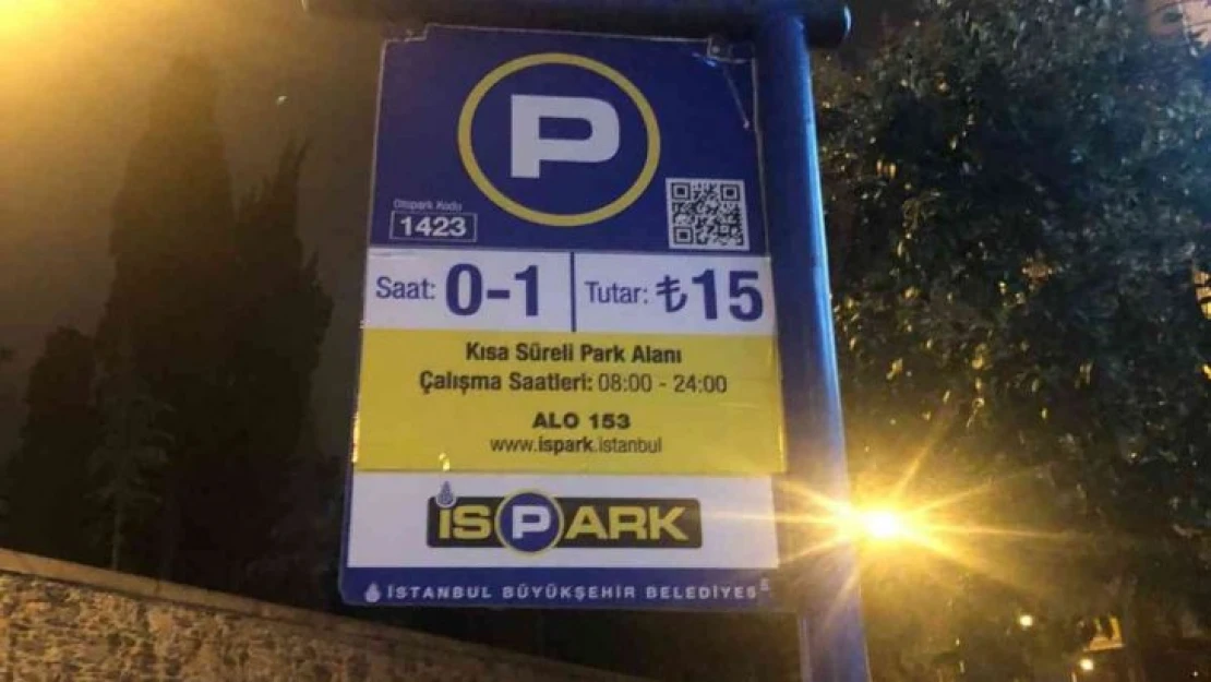 İSPARK'a ait otoparkı işgal eden değnekçi yakalandı