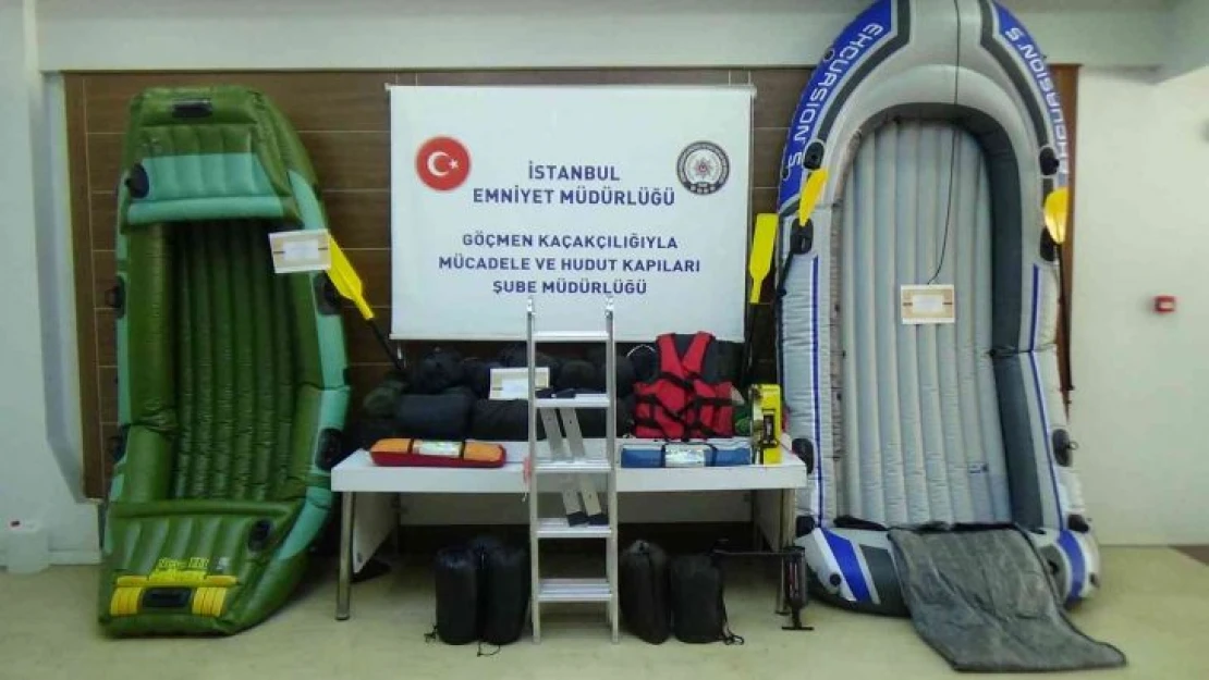 İstanbul'da göçmen kaçakçılarına operasyon