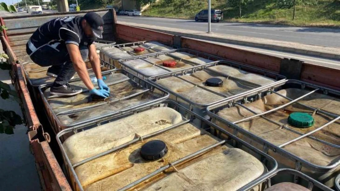 İstanbul'da kaçak akaryakıt operasyonu: 20 bin litre ele geçirildi