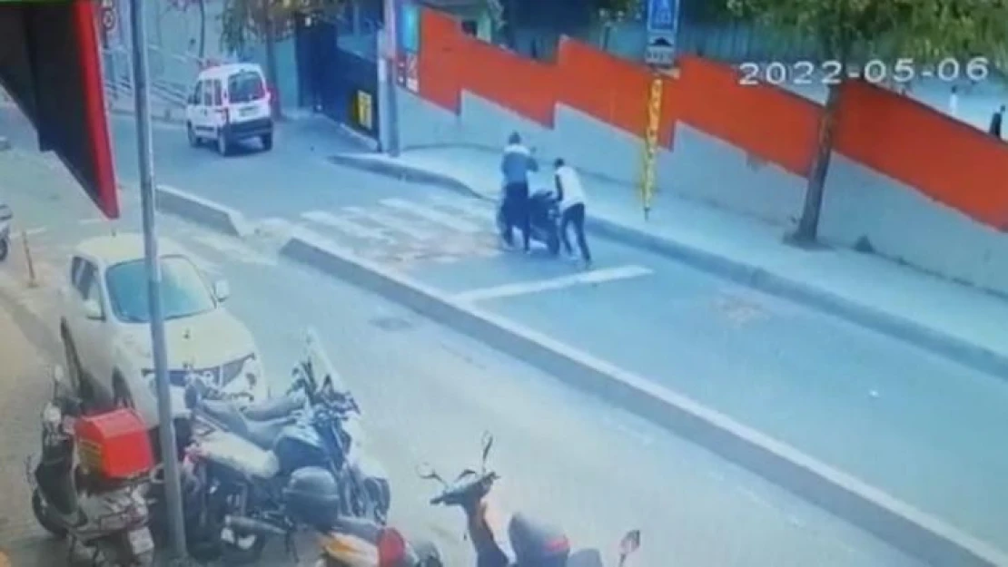 İstanbul'da parçalanan motosikleti sahibi hurdasından tanıyınca hırsızlar yakalandı