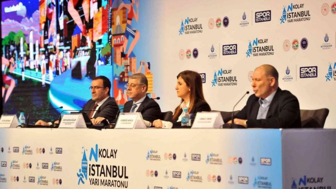 İstanbul Yarı Maratonu'nun tanıtım toplantısı gerçekleştirildi