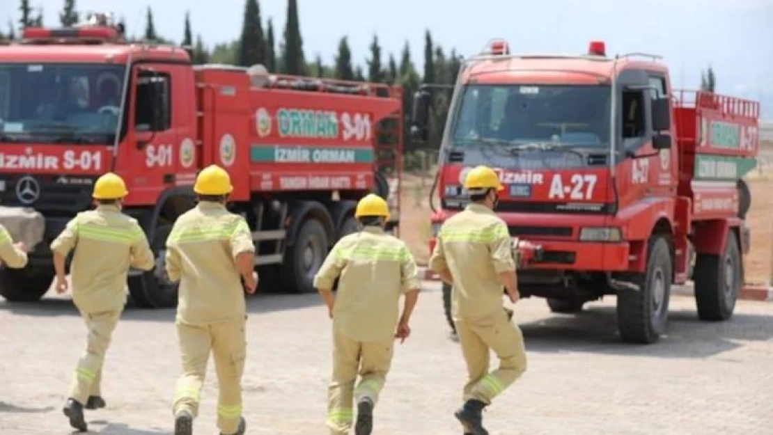 İzmir'de yangın uyarısı