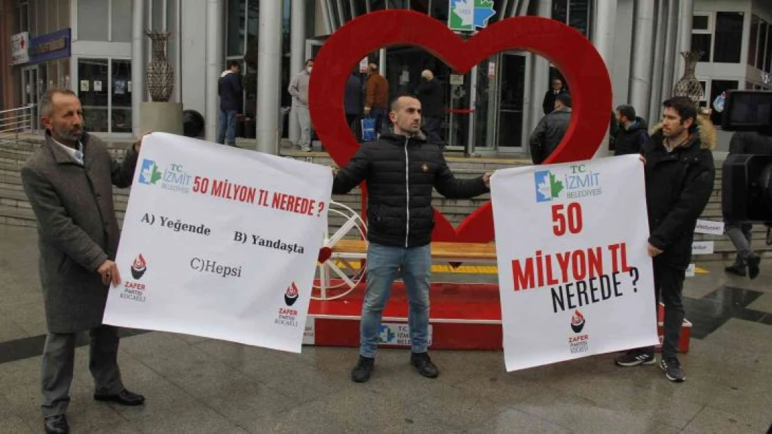 İzmit Belediyesi'nde 50 milyon tartışması