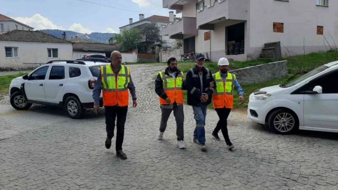 Jandarma işçi kılığında operasyonla aranan şahsı yakaladı