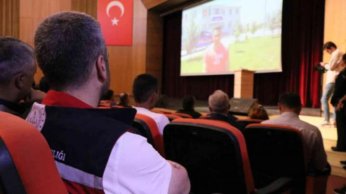 Jandarmadan, 'su hayattır can almasın' semineri