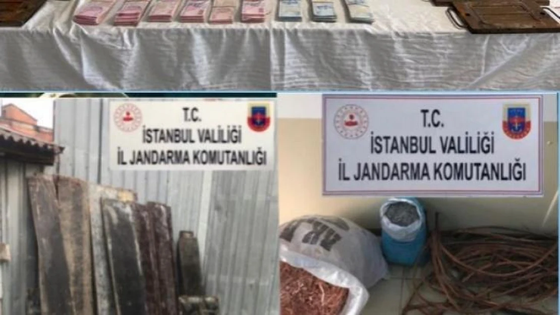 Jandarmadan sahte plaka ve hırsızlık çetelerine operasyon