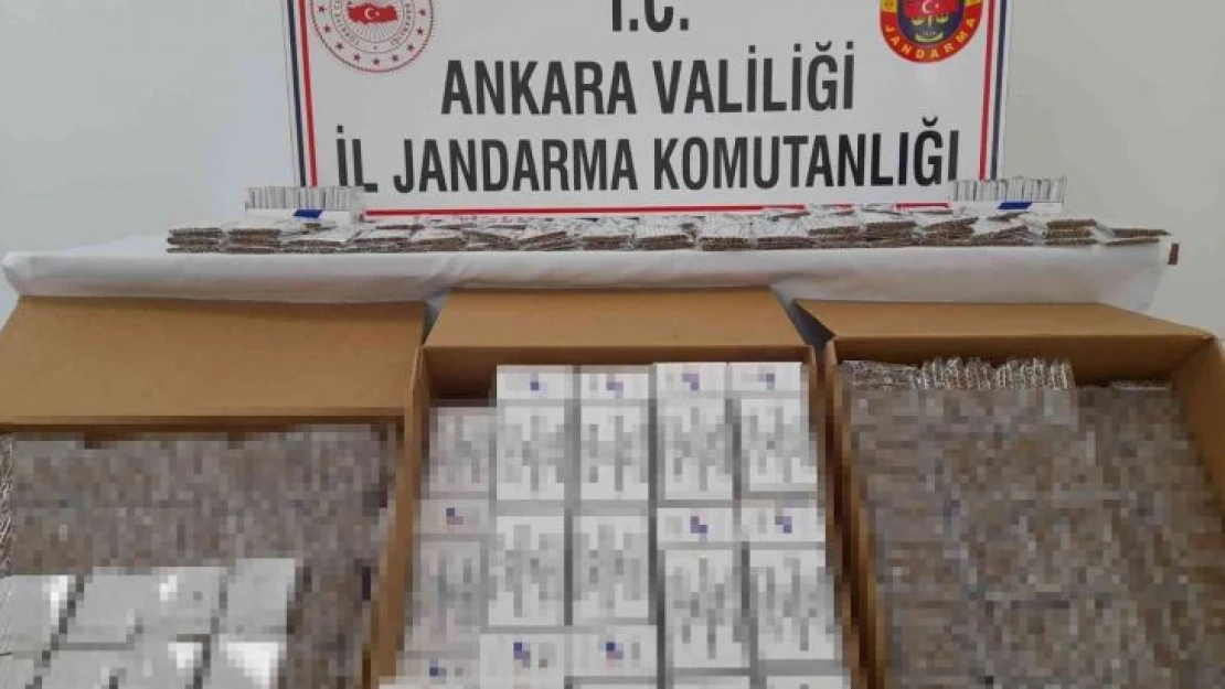 Jandarmadan sigara kaçakçılarına suçüstü