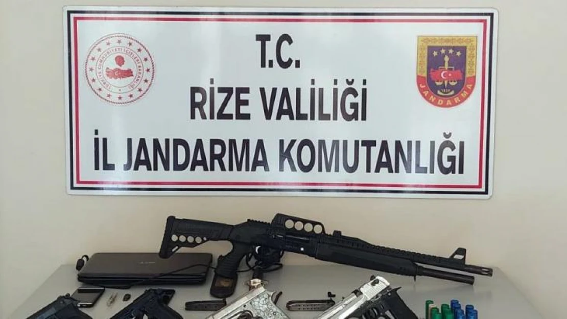 Jandarmadan silah kaçakçılığı operasyonu