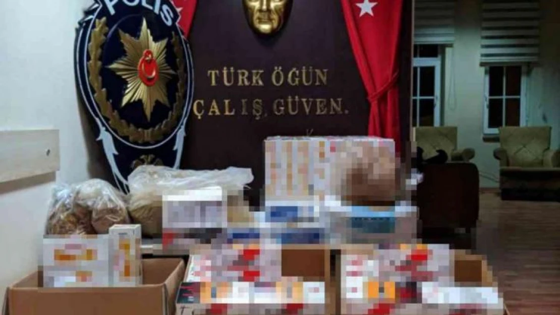 Kaçak tütün ve makaron dağıtan 3 kişi gözaltına alındı