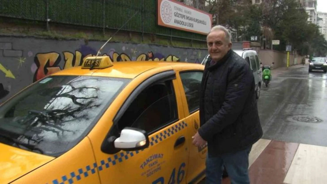 Kadıköy'de darp edilen taksi şoförü: 'Bana uçan tekme ile saldırdı'