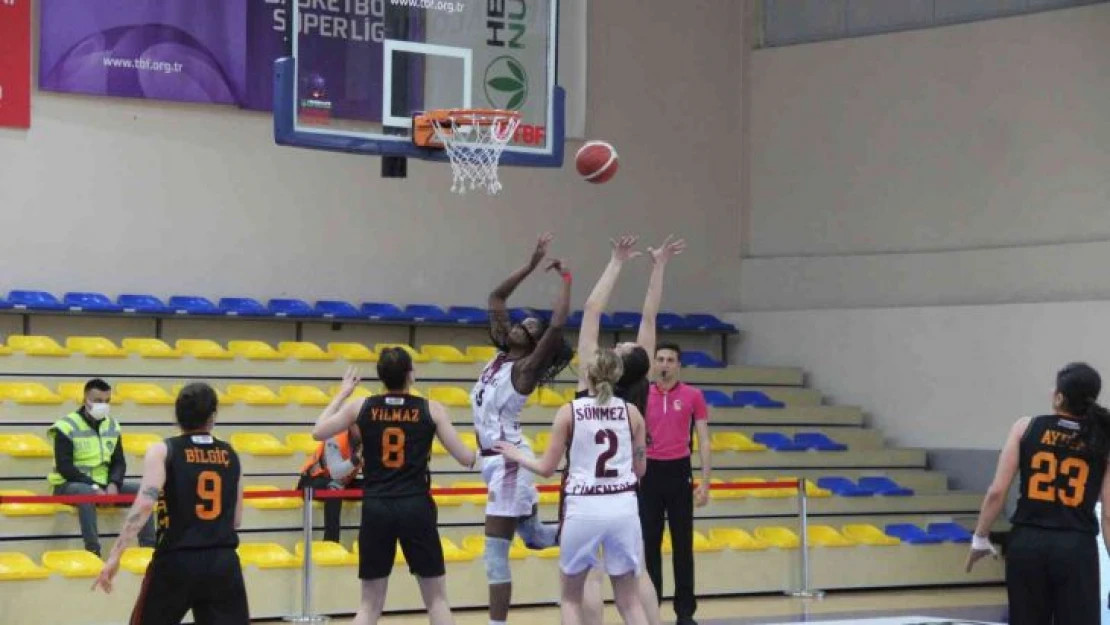 Kadınlar Basketbol Süper Ligi: Elazığ İl Özel İdare: 69 - Galatasaray: 80