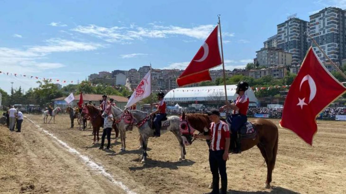 Kağıthane'de 'Geleneksel Atlı Cirit Şöleni'