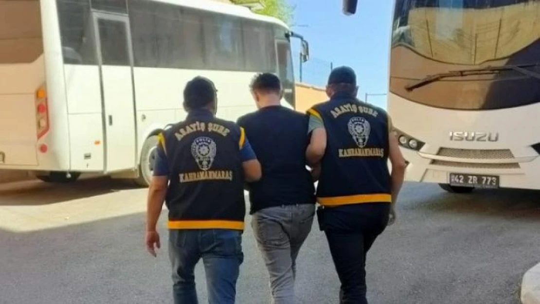 Kahramanmaraş'ta aranan hükümlü yakalandı