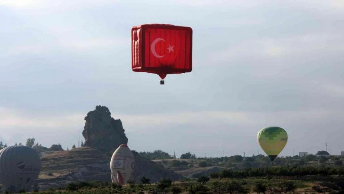 Kapadokya'da görsel şölen