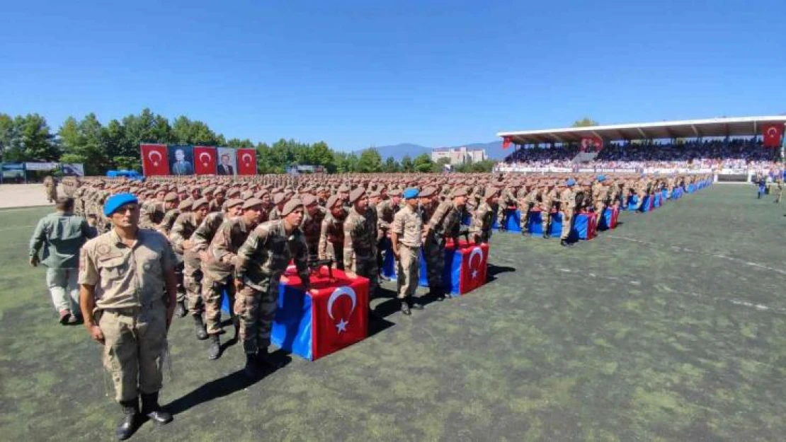 Karabük'te bedelli askerler için yemin töreni düzenlendi