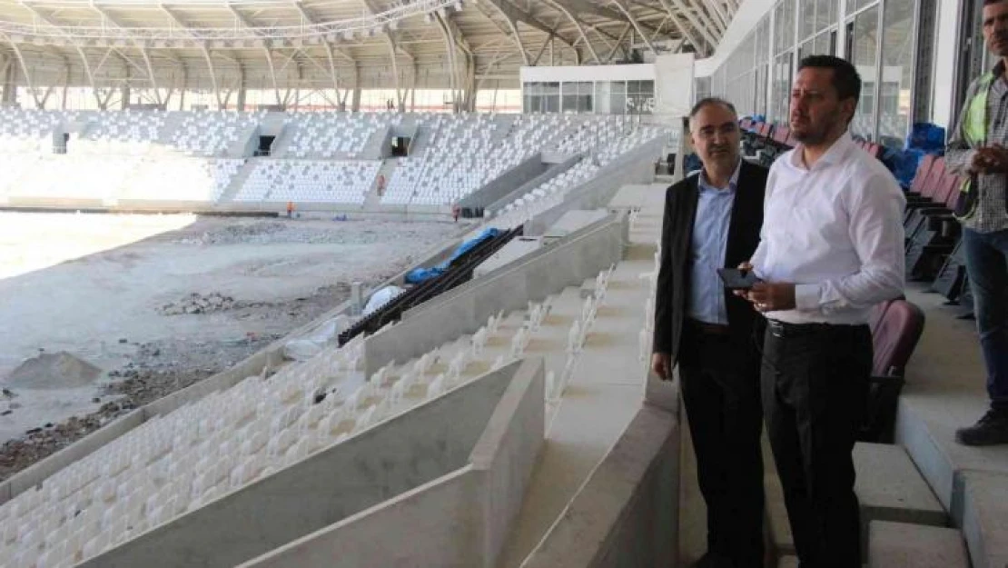 Karaman'ın 15 bin kişilik stadyumda sona doğru