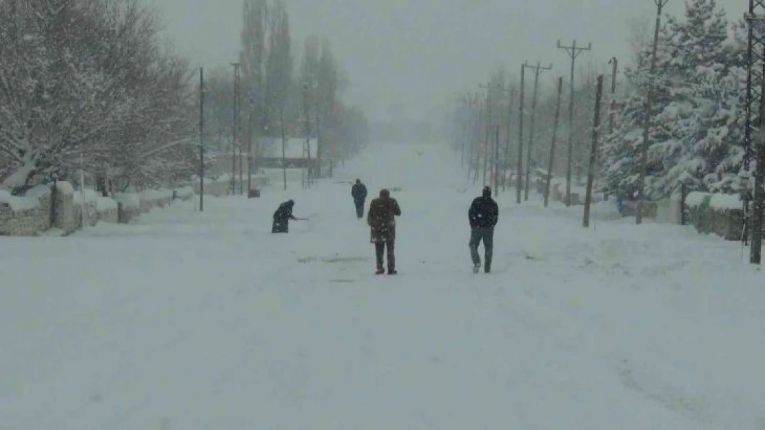 Kars'ta kar ve tipi hayatı durma noktasına getirdi