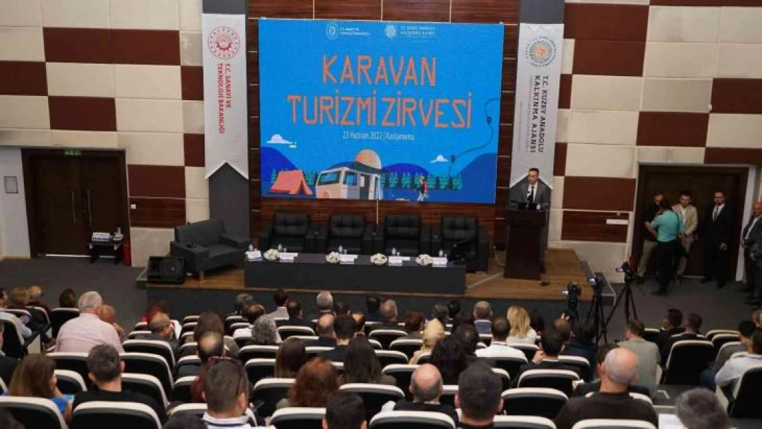 Kastamonu'da karavan turizmi zirvede ele alındı