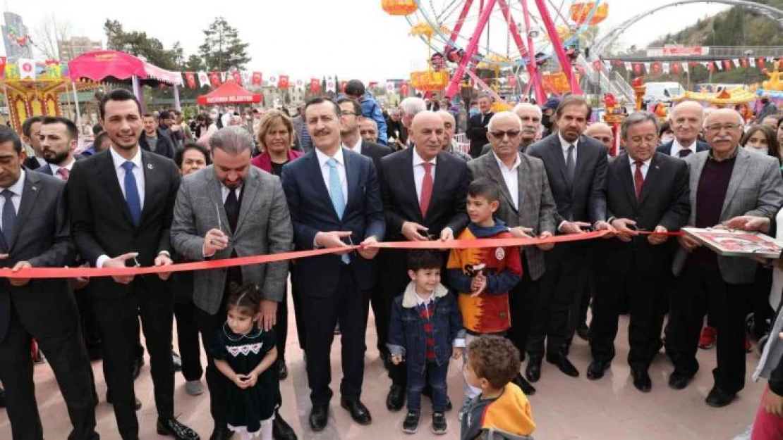 Keçiörenli çocukların lunapark sevinci