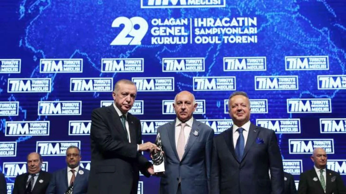 Kibar Holding'e TİM'den ihracat ödülü