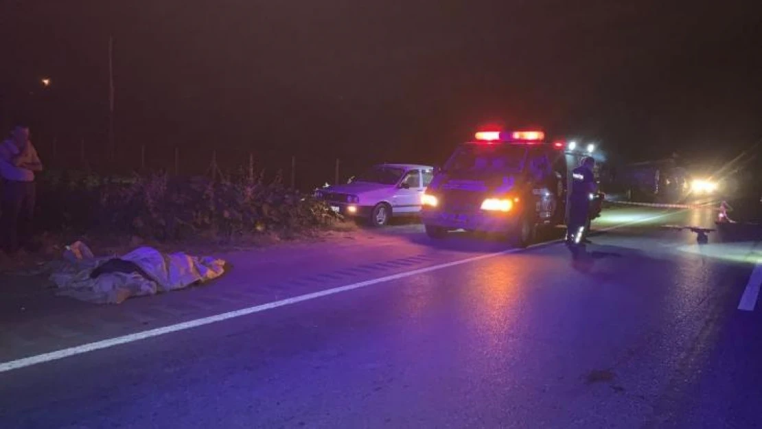 Kıbrıs gazisi trafik kazasında hayatını kaybetti