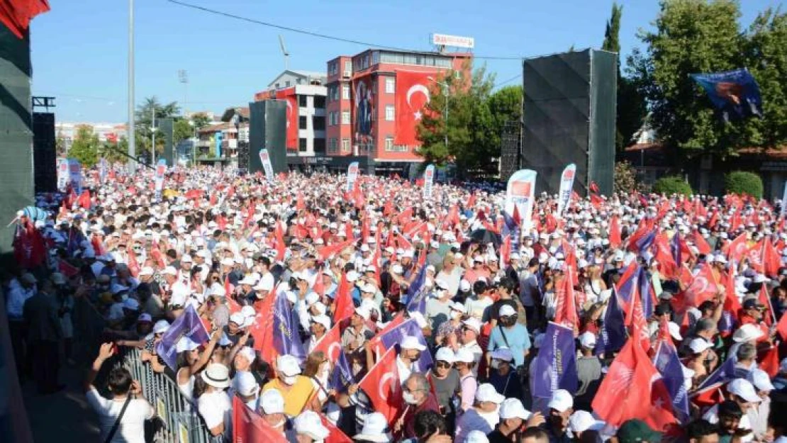 Kılıçdaroğlu, Balıkesir'den seslendi