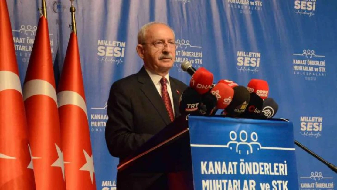 Kılıçdaroğlu'ndan 6'lı ittifak masası açıklaması: 'Bu masaya bakan herkes kendisini görüyor'