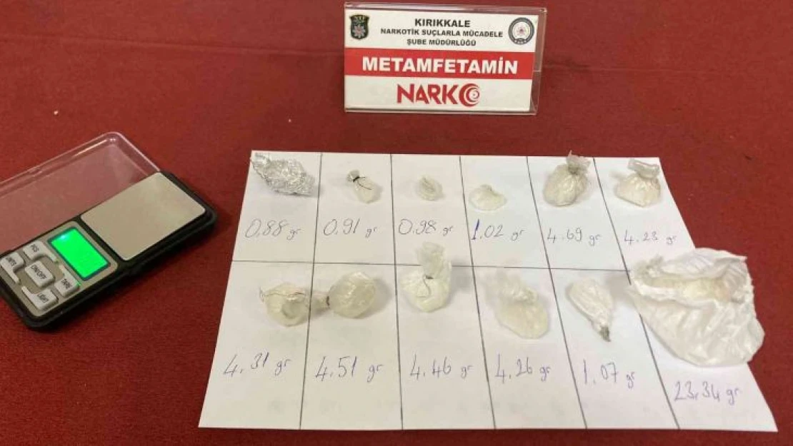 Kırıkkale'de uyuşturucu madde operasyonu: 2 tutuklama