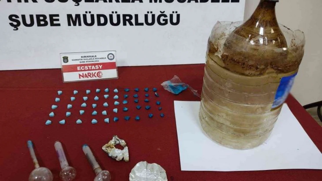 Kırıkkale'de uyuşturucu operasyonu: 1 tutuklama