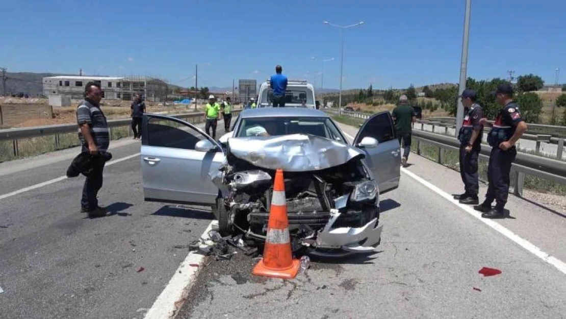 Kırıkkale'de zincirleme trafik kazası: 5 yaralı