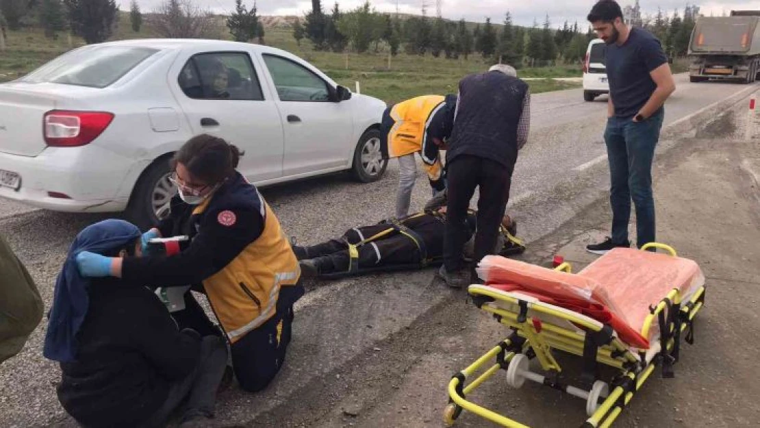 Kırklareli'de feci kaza: 2 kişi yola savruldu