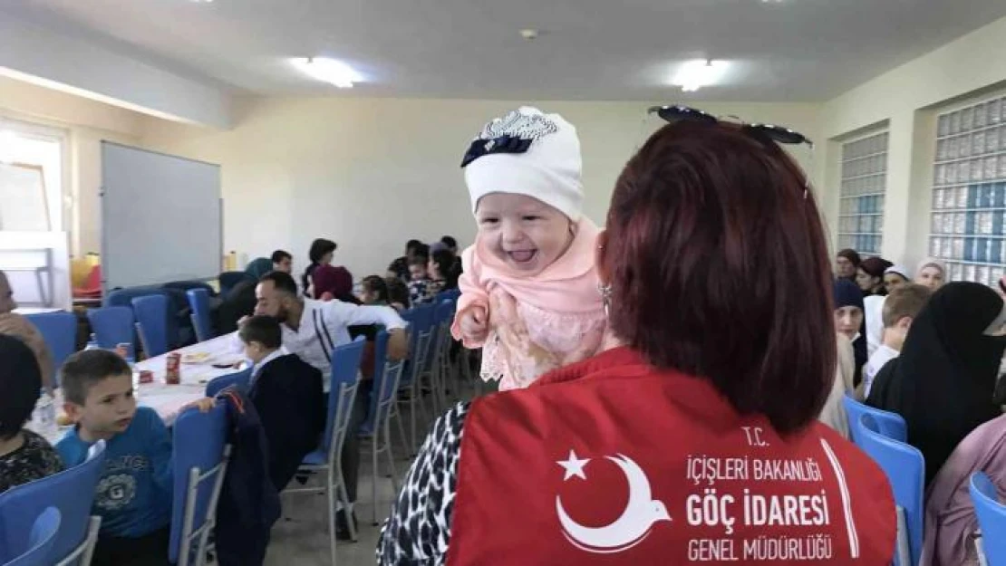 Kırklareli'nde savaş mağdurlarıyla bayramlaşma