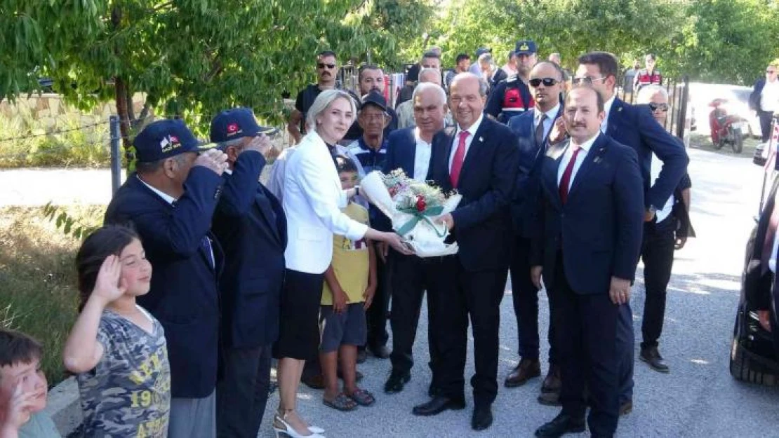 KKTC Cumhurbaşkanı Tatar: 'Varlığımız Türkiye Cumhuriyeti'nin güvenliği içinde çok önemlidir'