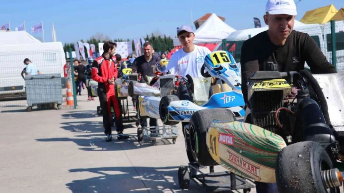 Kocaeli'de karting şampiyonasının ilk ayağı tamamlandı
