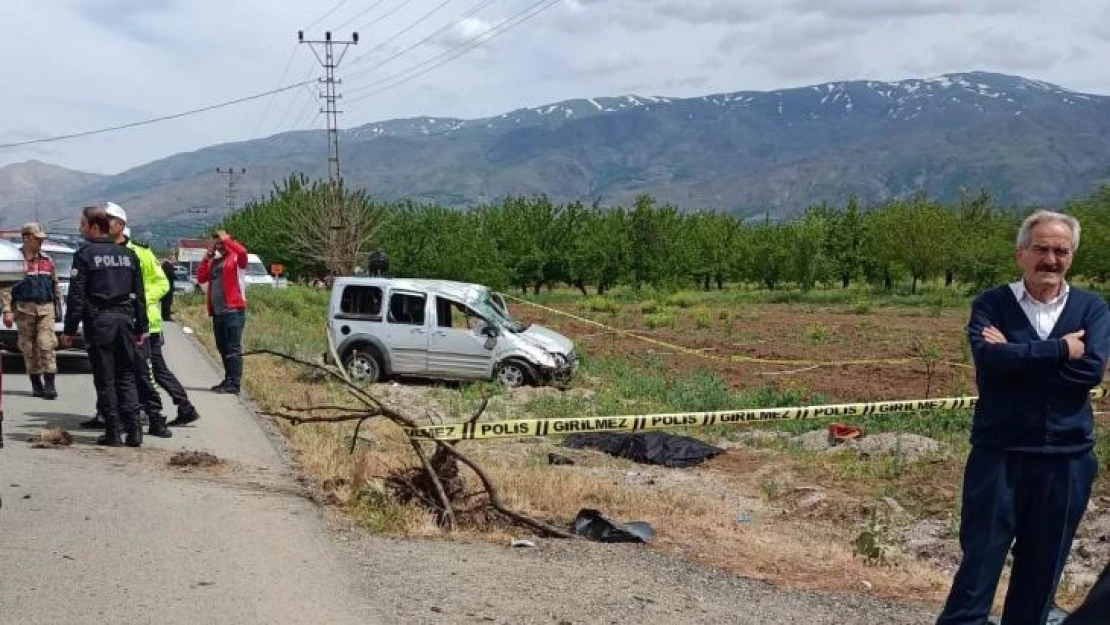 Kontrolden çıkan araç takla attı: 1 ölü