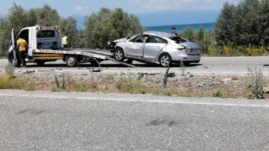 Kontrolden çıkan otomobil karşı şeride takla attı: 1 ölü