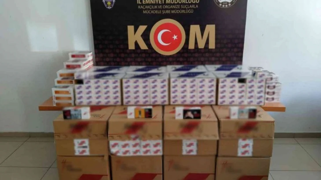 Konya'da kaçakçılık operasyonu